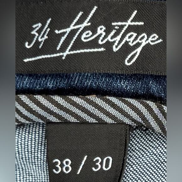 34 Heritage Men’s Charisma Comfort-Rise Classic Fit Straight Leg Jeans 38x30 - Picture 11 of 13